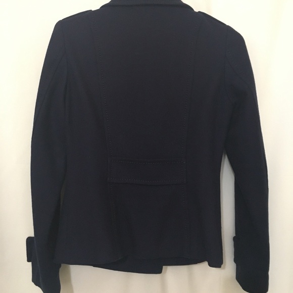 3/$28❤️Divided Navy blue button front short jacket size 4 - Picture 12 of 12